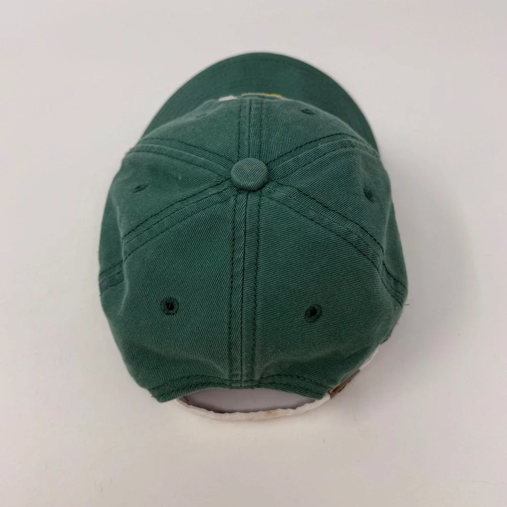 Harding Lane Kids Green Needlepoint Excavator Construction Baseball Hat Cap